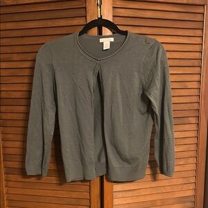 H&M Dark Gray Knit Cardigan